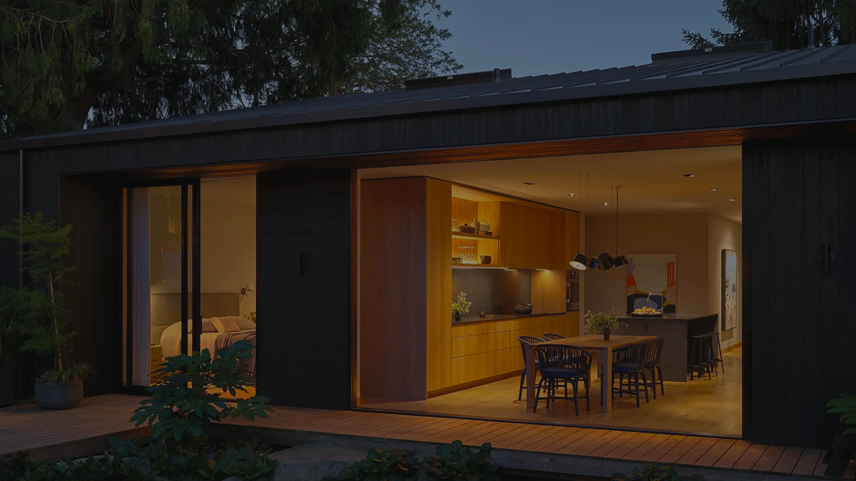 A renovated architecture exterior in Seattle, Washington